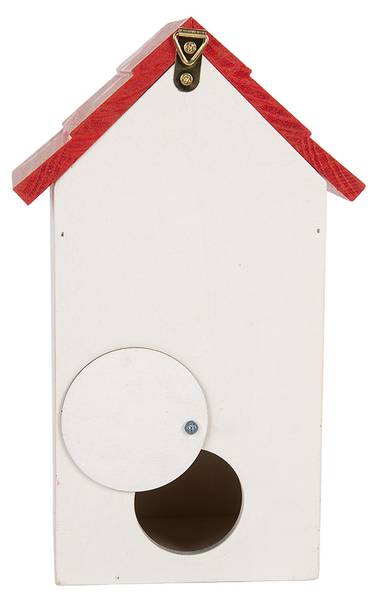 Vogelhaus Ella Garden Weiß - Holzwerkstoff - 10 x 22 x 15 cm