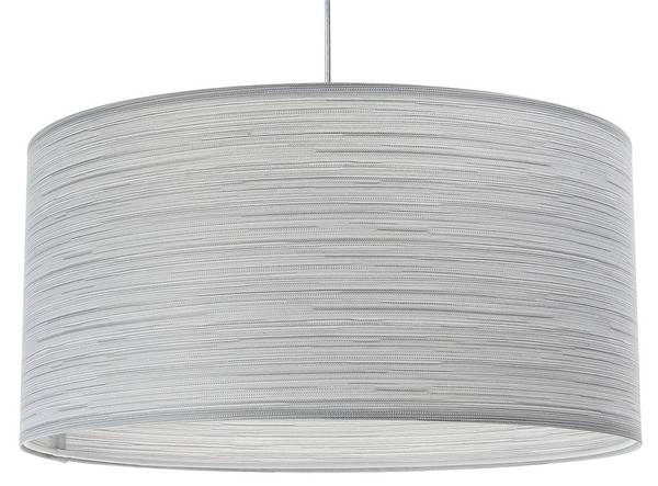Hängeleuchte  Mesh-Textil Grau