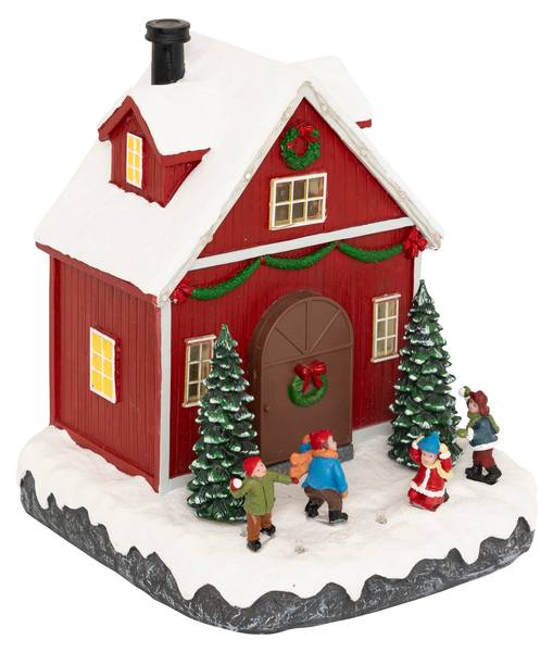 Weihnachtshaus 98966 Keramik - 17 x 18 x 21 cm