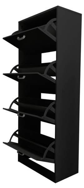 Schuhschrank JUNZEA03B-ZWART Schwarz