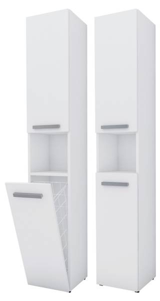 Hochschrank Baro Weiß