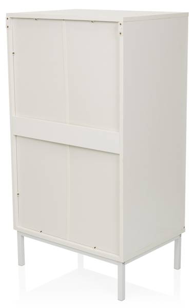 Kommode BJORDAL Weiß - Holzwerkstoff - 40 x 100 x 55 cm