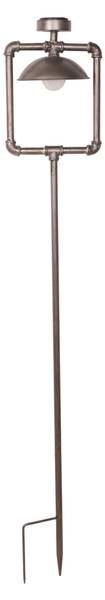 Solar-Leuchte ESSEN Schwarz - Metall - 19 x 158 x 26 cm