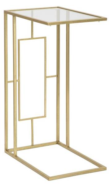 Beistelltisch C Gold - Metall - 41 x 60 x 26 cm