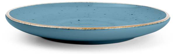 Untertasse Collect - 6er-Set Blau - Porzellan - 12 x 1 x 12 cm