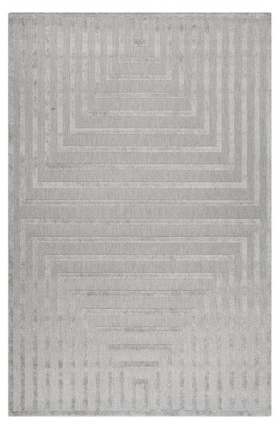 Outdoorteppich Carolina Grau - 133 x 200 cm