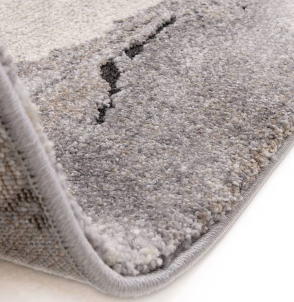 Teppich HAVEN Grau - 80 x 150 cm