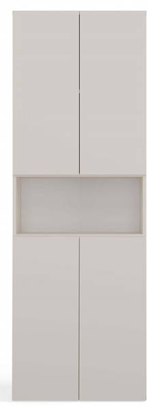 Hochschrank Darling Beige - Holzwerkstoff - 60 x 174 x 30 cm