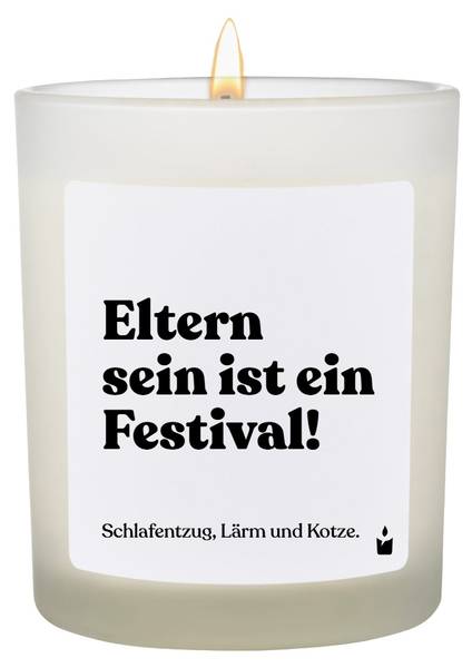 Bougie parfumée 17495 Woody Blanc - Cire - 7 x 8 x 7 cm