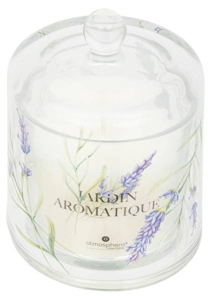 Glockenduftkerze aromatischer garten OUD Weiß - Glas - 11 x 14 x 11 cm