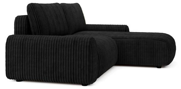 Hoekbank LELU zwart