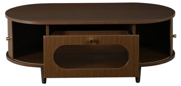 Couchtische QuasarAero Braun - Holzwerkstoff - 100 x 36 x 50 cm