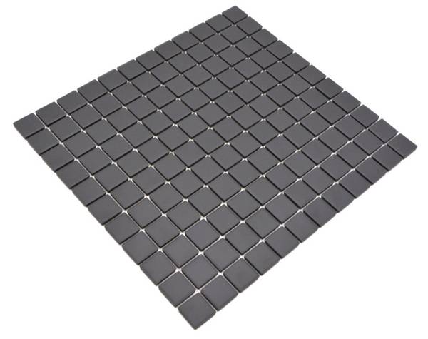 Mosaikfliesen CU 020 Schwarz - Keramik - 33 x 33 x 33 cm