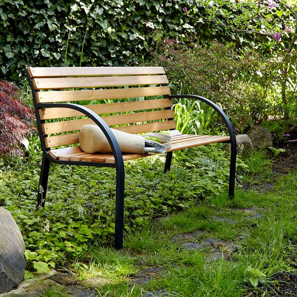 Panca da giardino Triest Legno massello