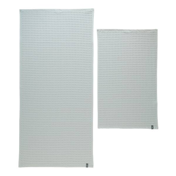 Handtücher Piquée Baumwolle - Snow - Handtuch 50x100 cm