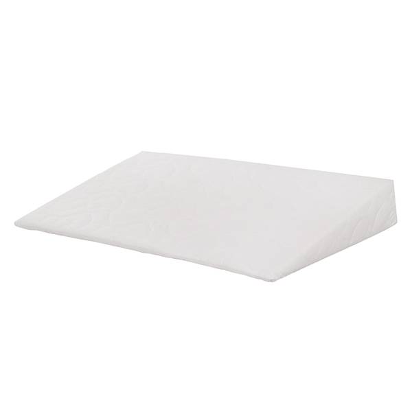 Coussin en forme de coin 35x60 cm Tissu - Blanc