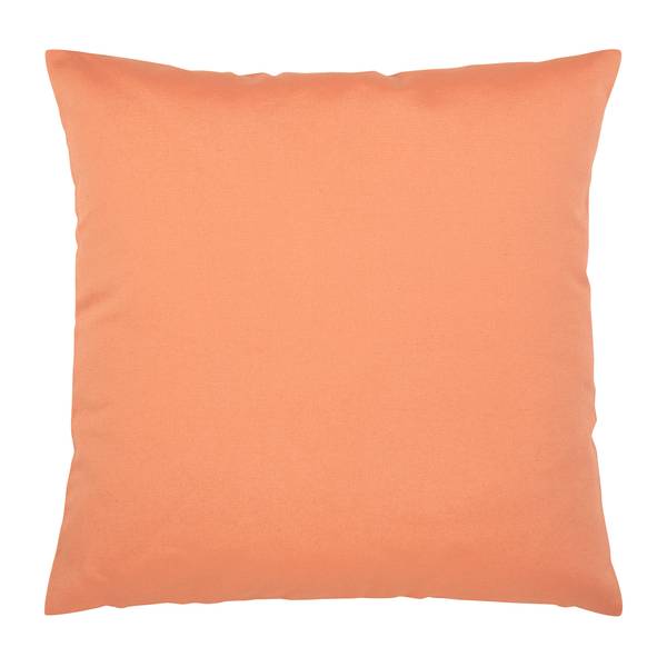 Kissen Juno Baumwollmischgewebe - Orange - 50 x 50 cm