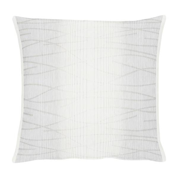 Kissen Loft Style III Silbergrau - 45 x 45 cm