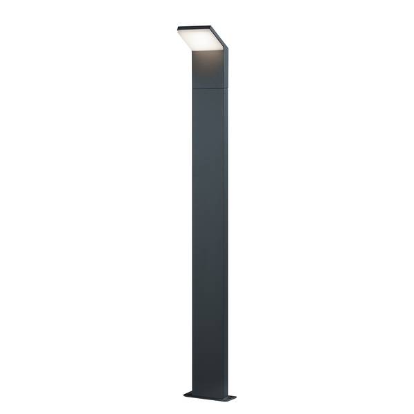LED-vloerlamp Pearl III kunststof/aluminium - 1-lichts