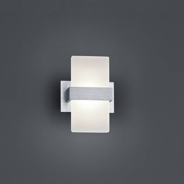 LED-Wandleuchte Platon Acrylglas / Aluminium - 1-flammig