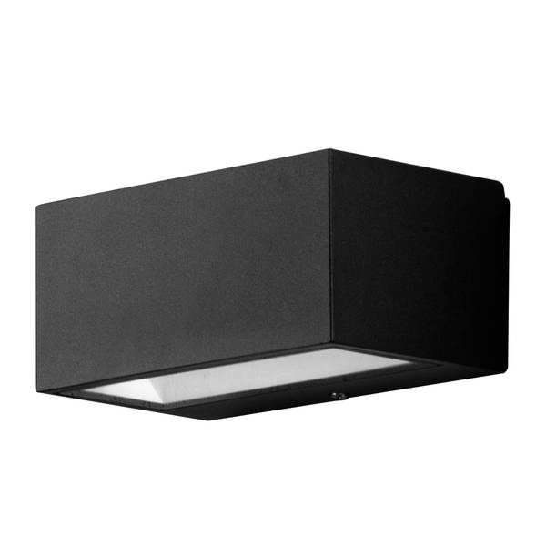LED-Außenleuchte Nene Glas / Stahl - 1-flammig