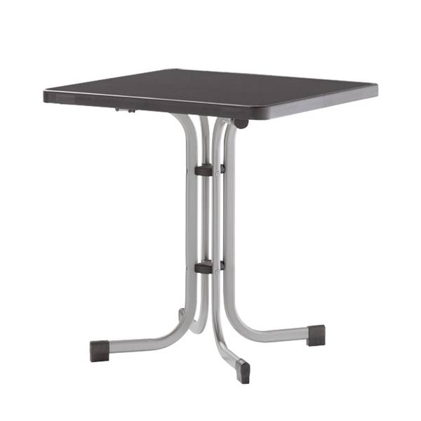 Klapptisch Houma II Anthrazit - 70 x 72 x 70 cm