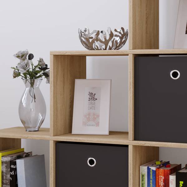 Stufenregal Nitas Braun - Eiche - 108 x 105 x 29 cm