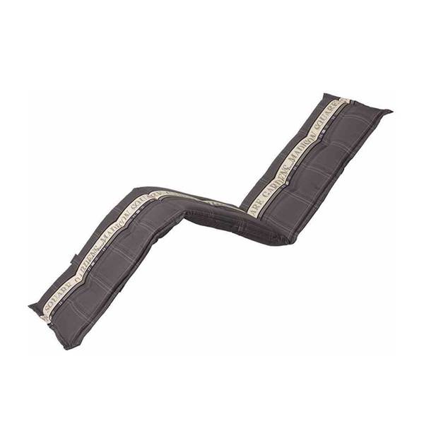 Auflage für Hochlehner Madison Garden II Webstoff - Grau / Creme