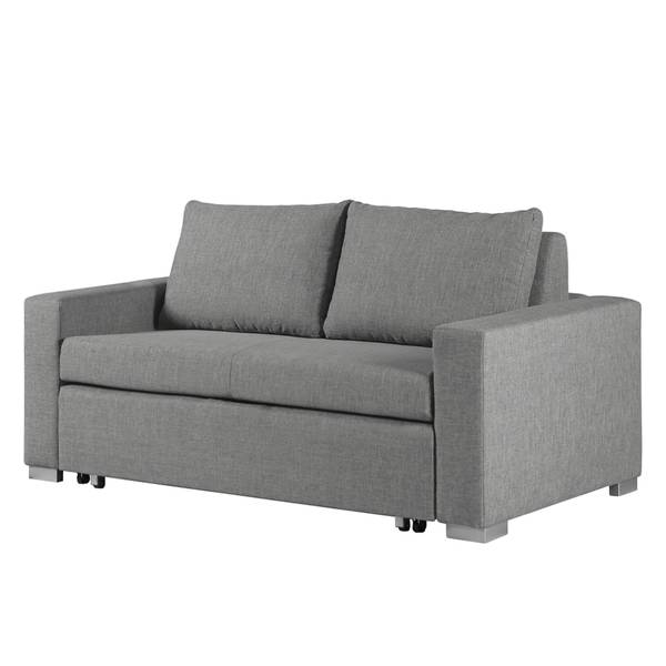 Schlafsofa LATINA Basic Stoff Doran: Grau - Breite: 193 cm