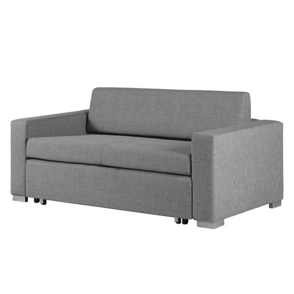 Schlafsofa LATINA Basic Stoff Doran: Grau - Breite: 193 cm