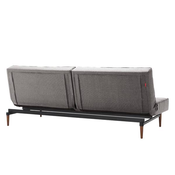 Schlafsofa Splitback Styletto I Stoff Mixed Dance: 521 Grey