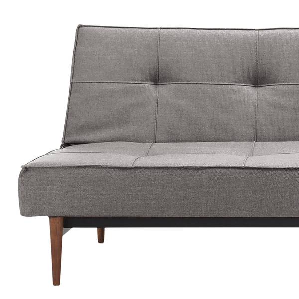 Schlafsofa Splitback Styletto I Stoff Mixed Dance: 521 Grey