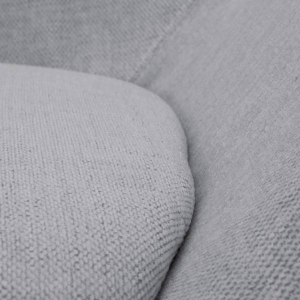 Sessel Houston I Webstoff Webstoff Saia: Hellgrau - Chrom