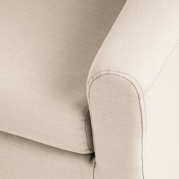 Fauteuil Little Tissu beige - Tissu Tuala: Crème