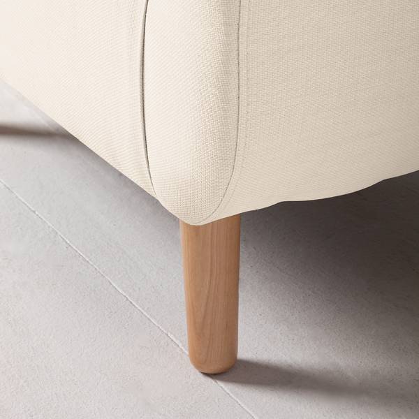 Fauteuil Little Tissu beige - Tissu Tuala: Crème