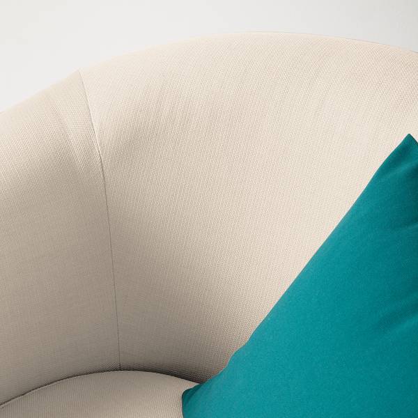 Fauteuil Little Tissu beige - Tissu Tuala: Crème