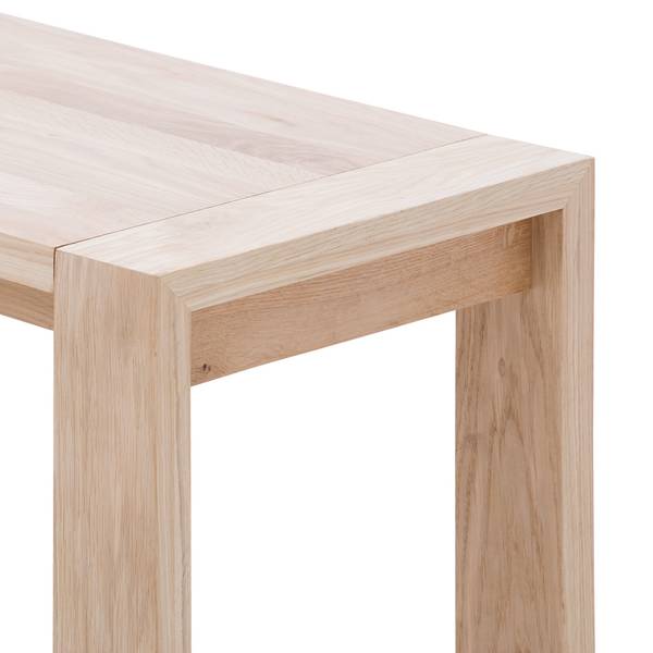 Banc Bruce Chêne massif - Chêne clair - Largeur : 145 cm