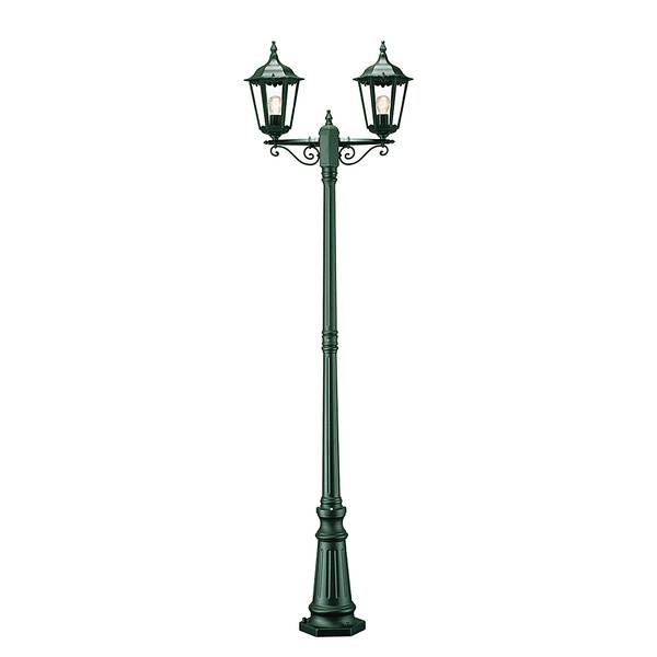 Standleuchte Firenze Aluminium/Glas - 2-flammig