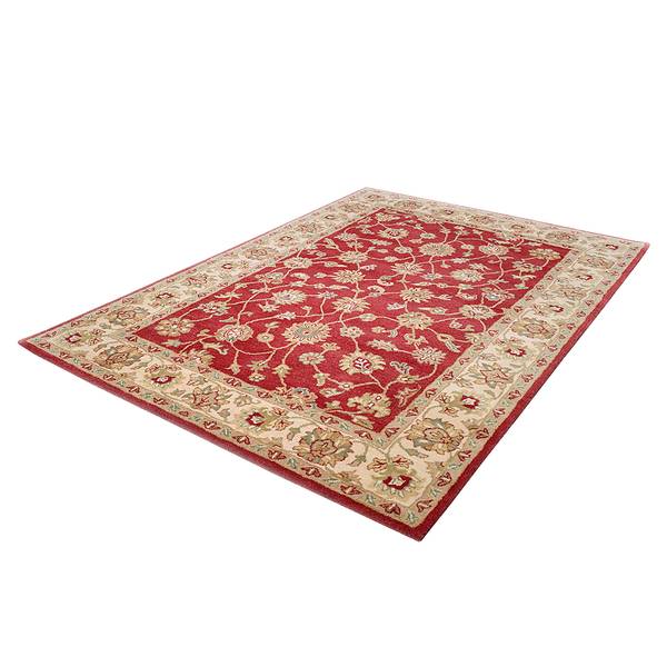 Teppich Royal Ziegler Wolle/Rot - 90 cm x 160 cm