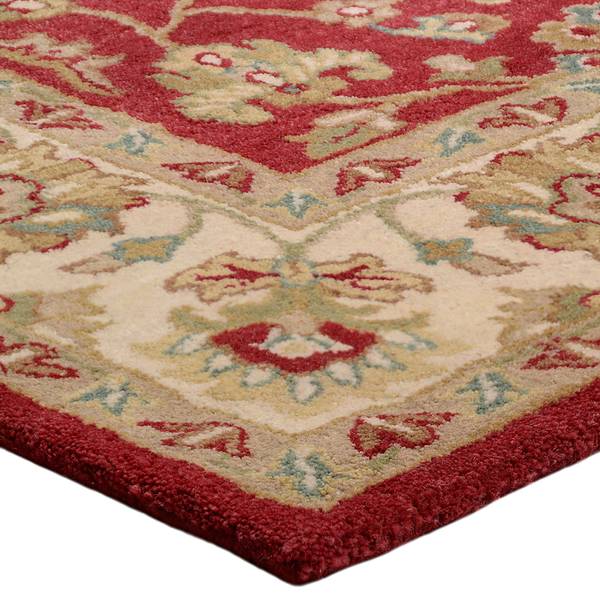 Teppich Royal Ziegler Wolle/Rot - 90 cm x 160 cm