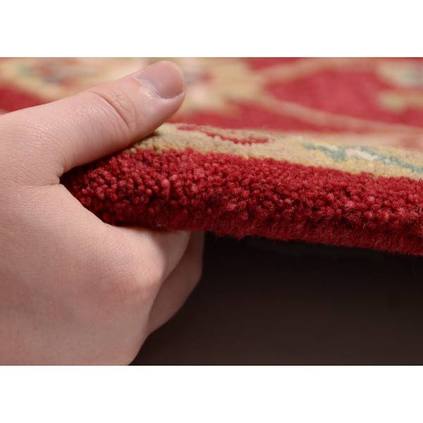 Teppich Royal Ziegler Wolle/Rot - 90 cm x 160 cm