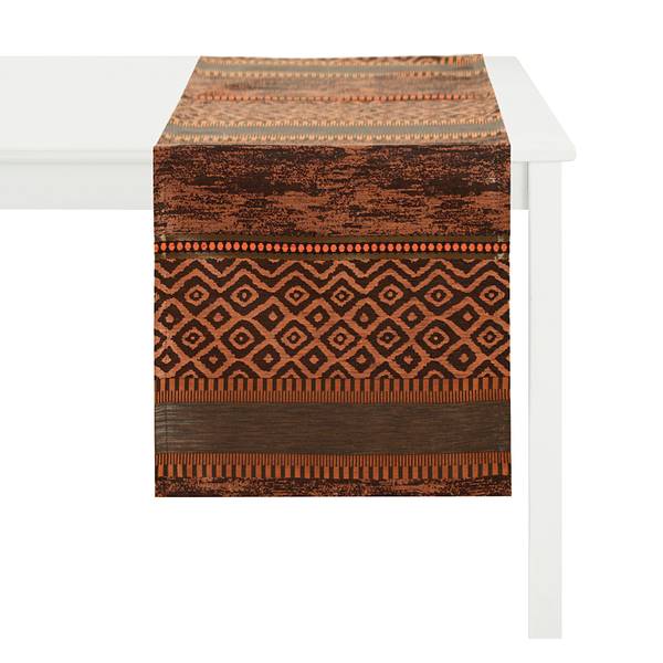 Runner Kitami Arancione Arancione - Tessuto - 45 x 140 cm