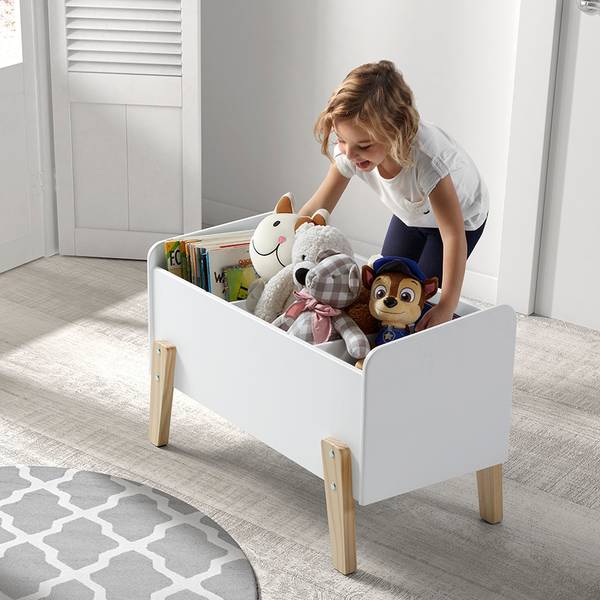 Spielzeugkiste Kiddy Weiß