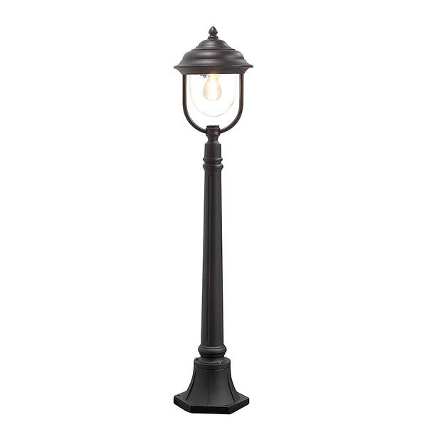 Grondverlichting Parma aluminium/glas 1 lichtbron
