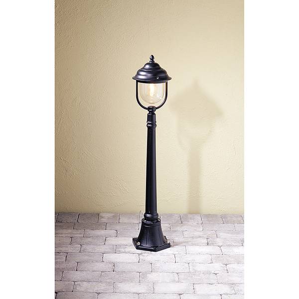 Grondverlichting Parma aluminium/glas 1 lichtbron