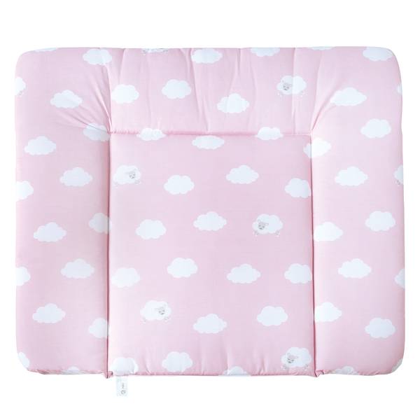 Matelas à langer soft Kleine Wolke rose Coton