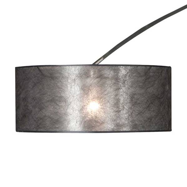 Abat-jour rond 50 cm Matériau synthétique Transparent