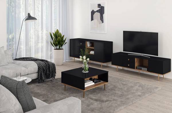 Kommode Harmoni Schwarz