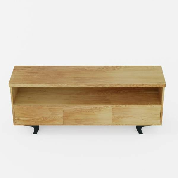 Modern TV-Schrank mit Schubladen VITA Braun - Eiche - 170 x 60 x 45 cm