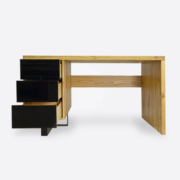 Moderner Eichen-Schreibtisch MOCCA Braun - Eiche - 150 x 75 x 80 cm